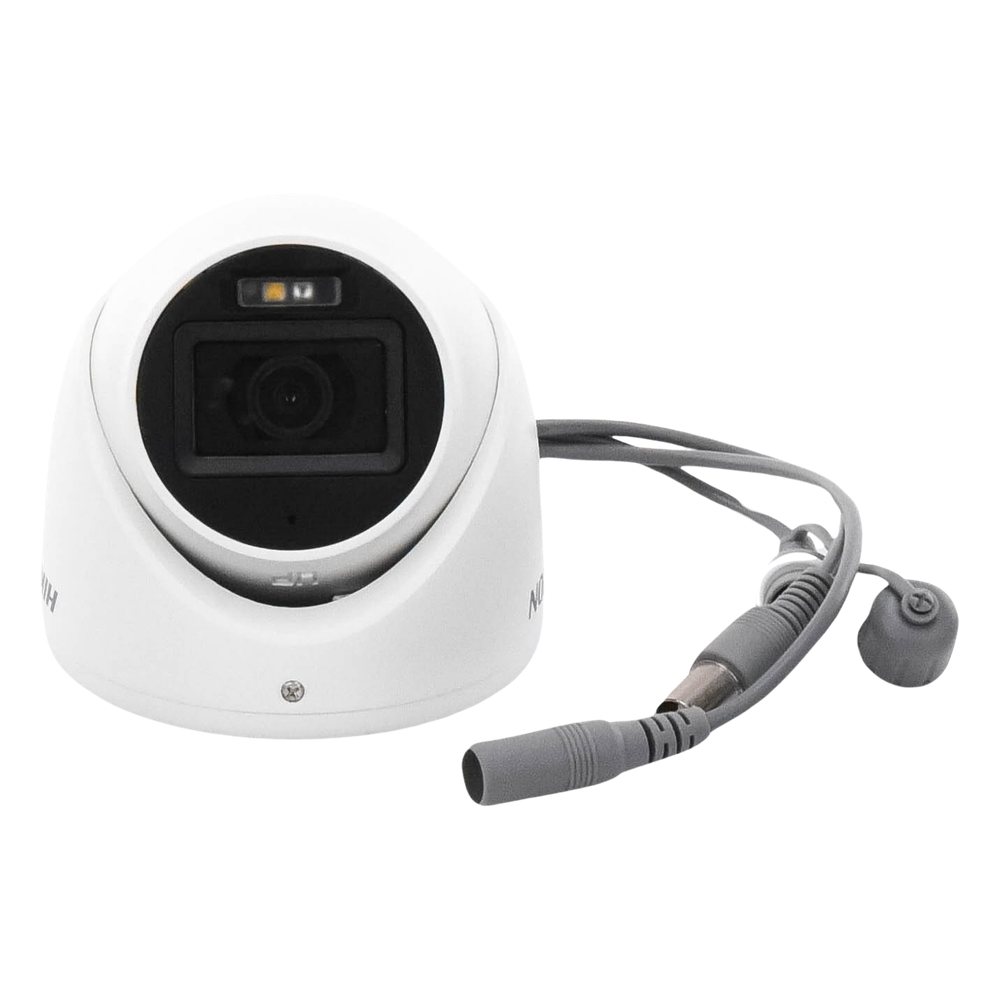 [Dual Light + ColorVu] Turret TURBOHD 2 Megapixel (1080p) / Lente 2.8 mm / 30 mts IR + 20 mts Luz Blanca / Gran Angular 101° / Exterior IP67 / Micrófono Integrado /  4 Tecnologías /  Metal
