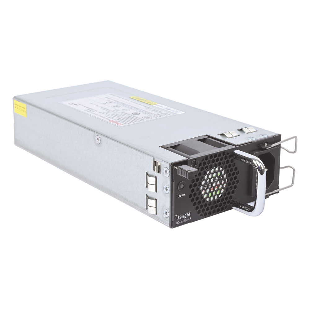 Fuente de Energía Modular, proporciona hasta 740 Watts para Switches Empresariales Ruijie Networks