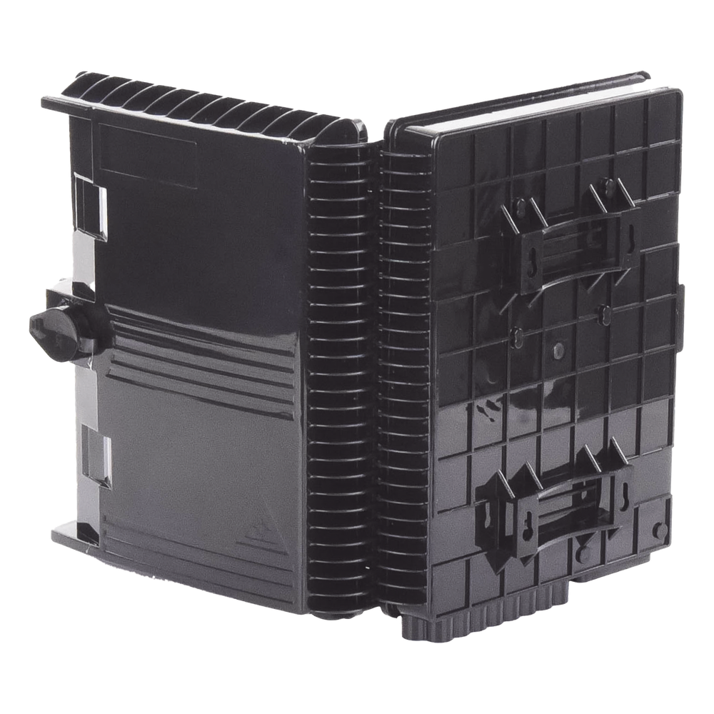 Cierre de Empalme para 24 Fusiones de Fibra Óptica, Interior/Exterior, con 16 Acopladores SC/APC y Splitter 1x16 SC/APC Incluido, IP65