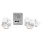 Kit de Audio Portero con 2 Auriculares y Frente de Calle