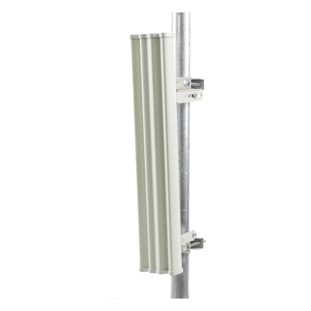 Antena sectorial para radio estaciones base airMAX de 90 grados de cobertura horizontal, 5 GHz (5.15-5.85 GHz) de 20 dBi