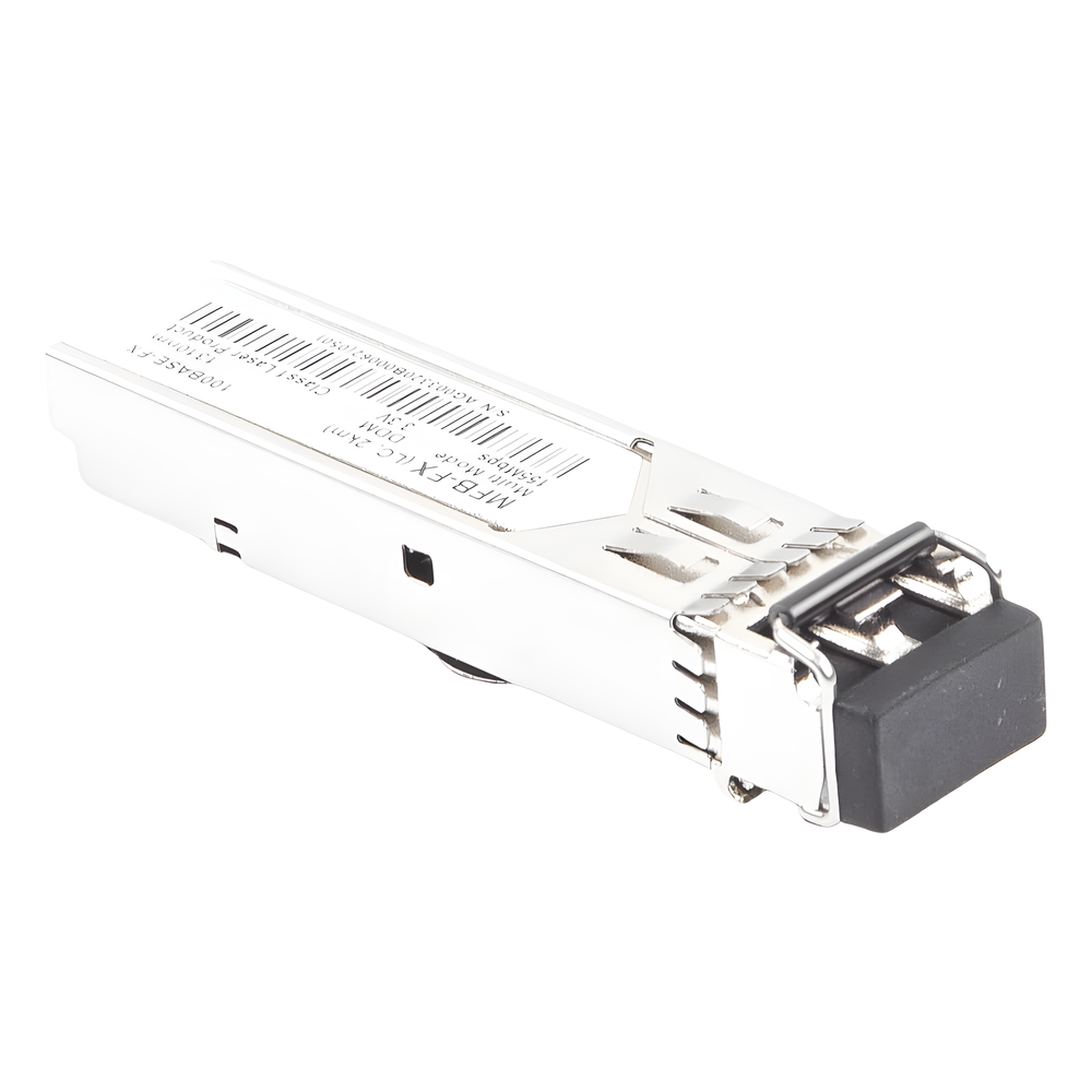 Transceptor mini-Gbic SFP 100Mbps LC 1310nm para fibra Multi Modo 2 Km