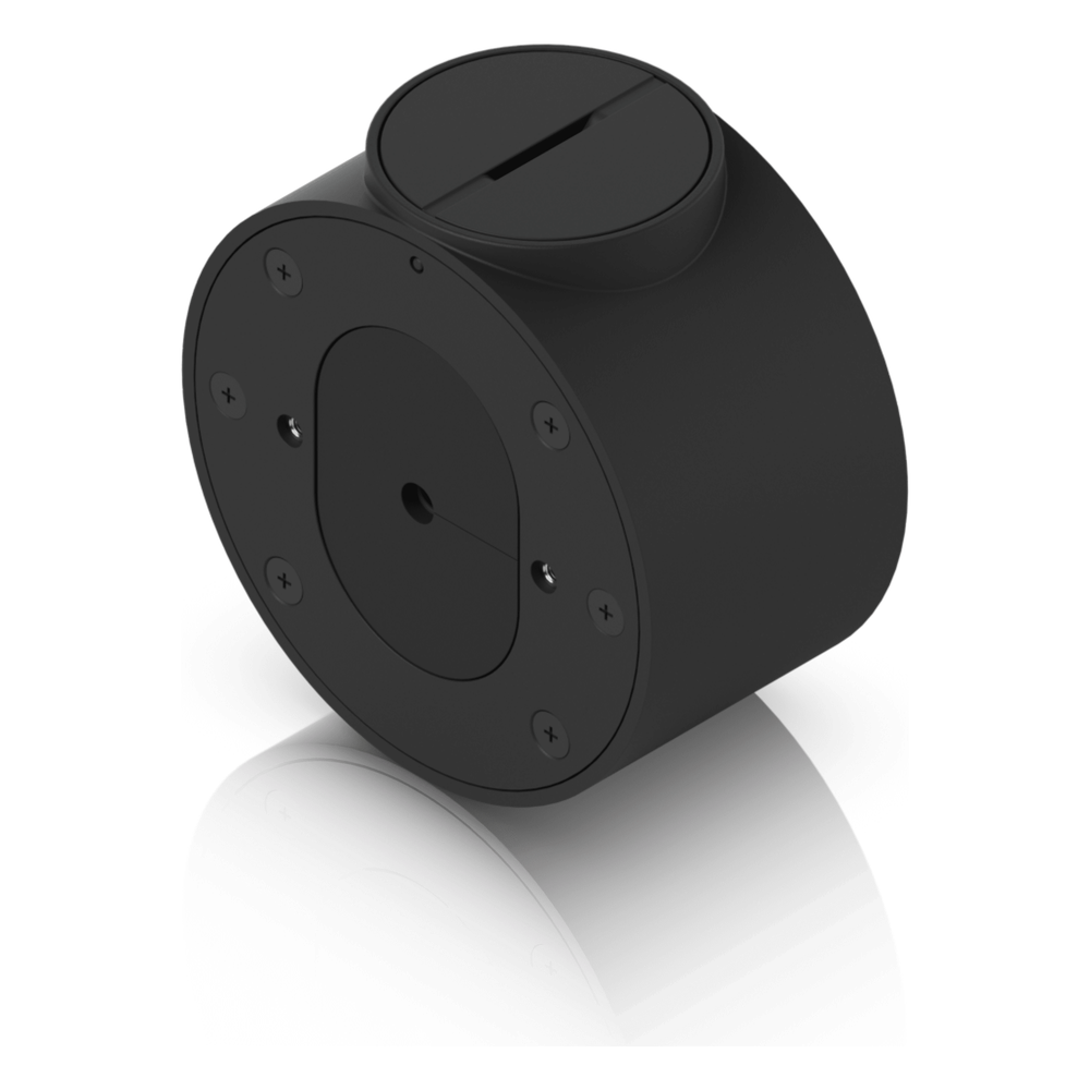 Camera Compact Junction Box – Caja de Conexiones Antimanipulación para Cámaras Compactas Dome y Turret Color Negro