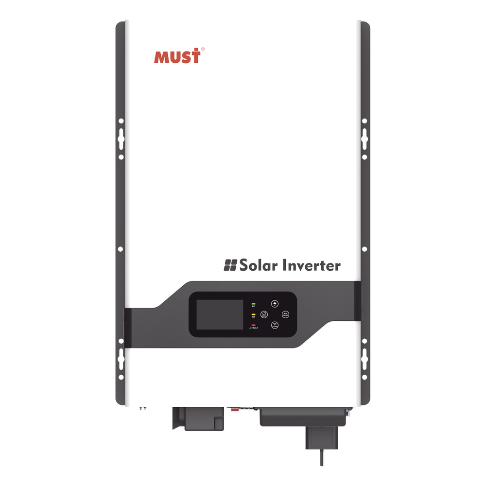 Inversor / Cargador de 5 KW para Sistemas Tipo Isla 48Vcd /220Vca de Entrada , 120 o 220Vca de Salida , Onda Sinusoidal Pura con Controlador MPPT
