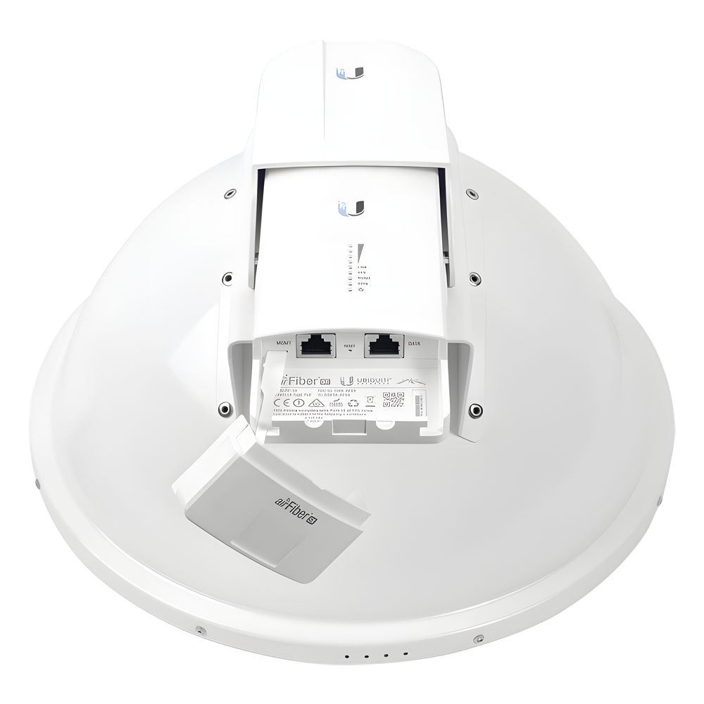 Antena Direccional airFiber X, ideal para enlaces Punto a Punto (PtP), frecuencia 5 GHz (5.1 - 5.9 GHz) de 23 dBi slant 45