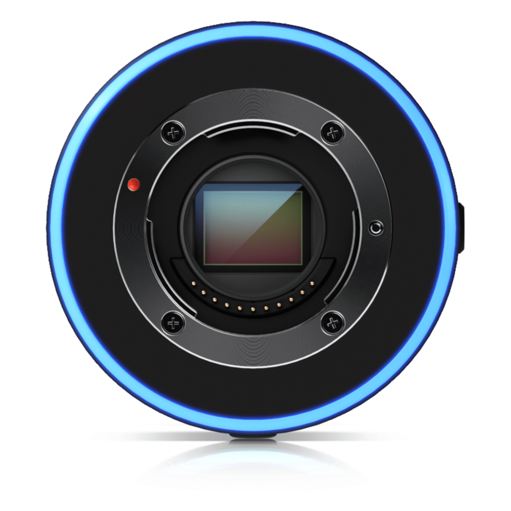 UniFi Protect AI DSLR – Cámara 4K PoE+ para Interior/Exterior con Sensor de Alta Sensibilidad, Lente Fija Gran Angular de 17 mm y Analítica Avanzada por IA