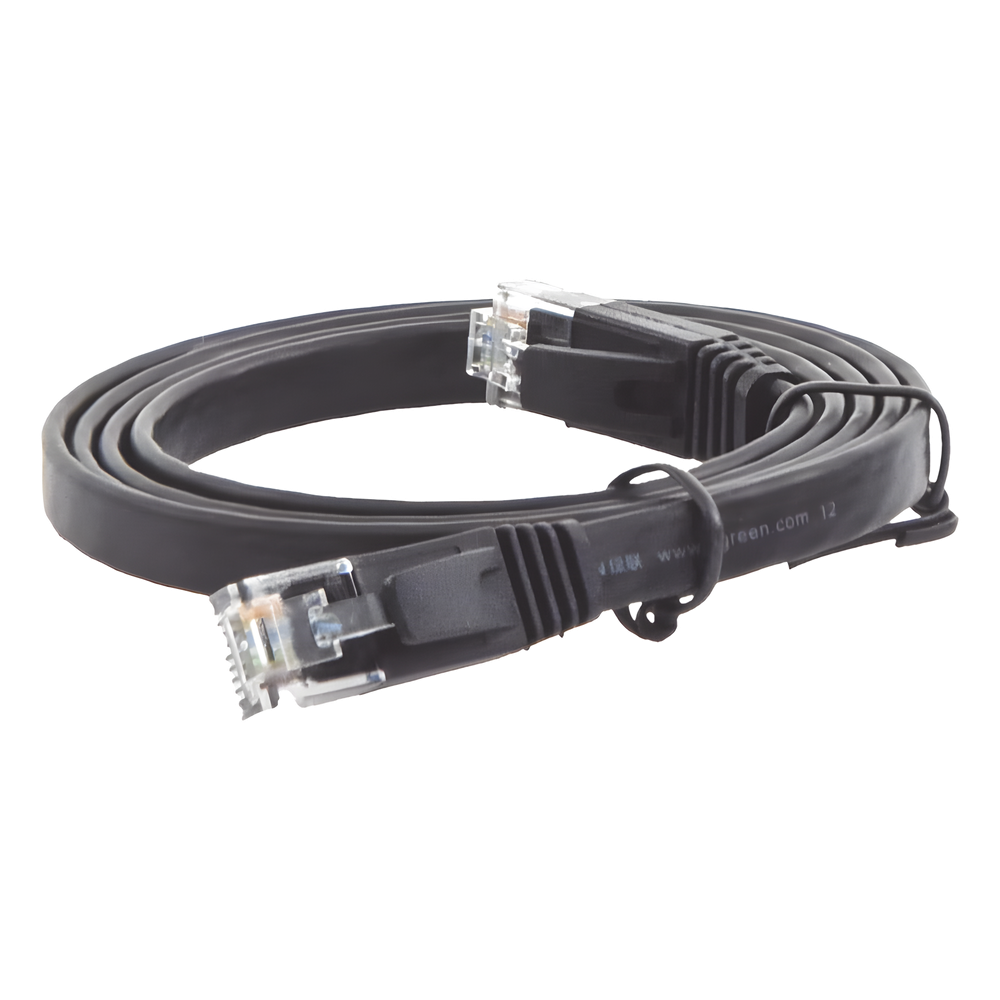 Cat6 de Red Ethernet Plano 1 Metro (3.28 Pies)