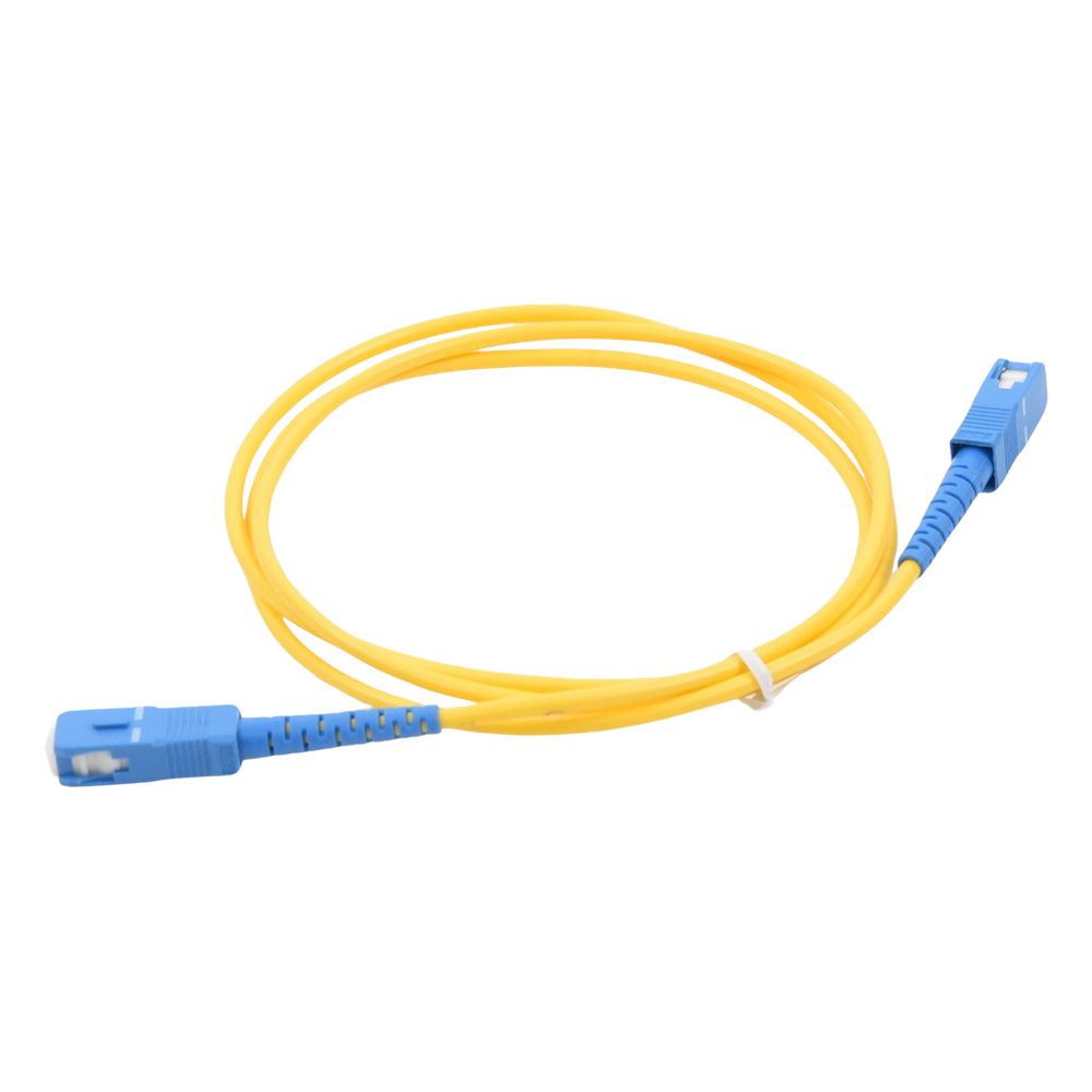 Jumper de Fibra Óptica Monomodo SC/SC Simplex de 1 Metro (3.28 Pies)