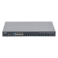 Switch Administrable Capa 3, 12 Puertos SFP de 10G, 8 Puertos 10/100/1000T, Con Alimentación Redundante (2 Fuentes de Alimentación AC).