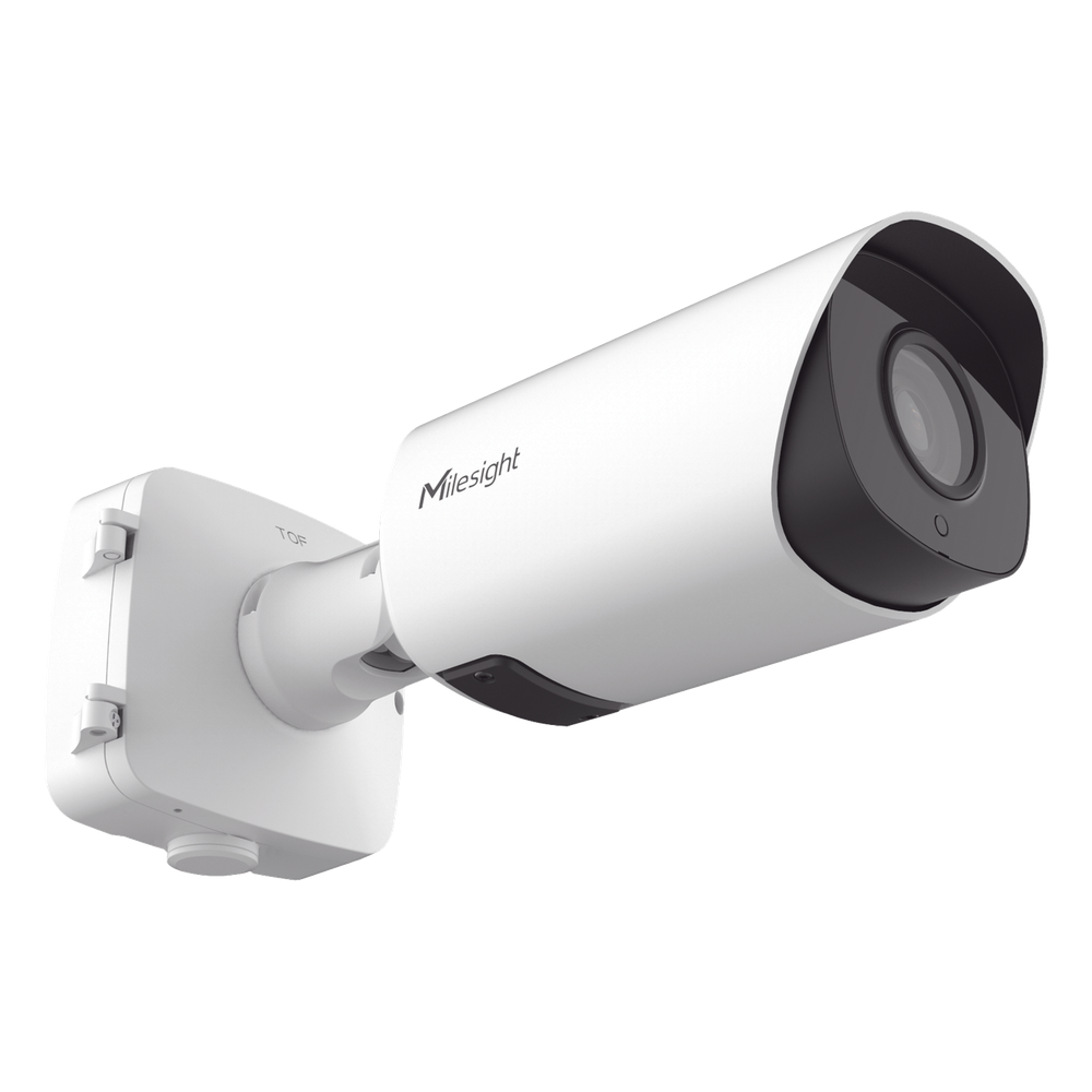 Cámara Bullet AI Road Traffic Pro / Starlight / Smart IR II / 4K / Lente 4X y 12X / ANPR y Algoritmo LPR AI / Super WDR 120dB / IP67 / Vandal-proof IK10 / PoE y DC 12V