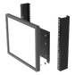Montaje para Monitor VESA 75x75 hasta 200x200. Compatible con rack 19" 5U.