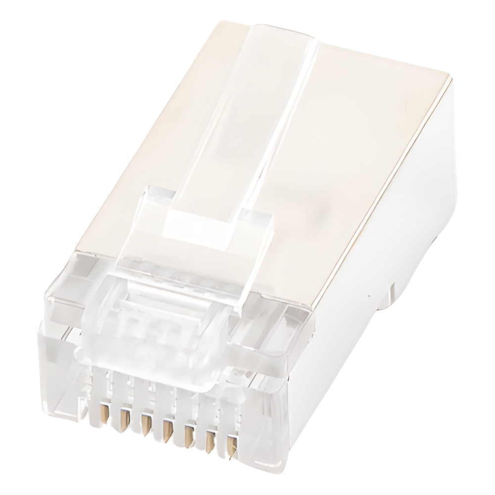 Conector RJ45 para Cable FTP/STP Categoría 5E - Blindado sin pin a tierra
