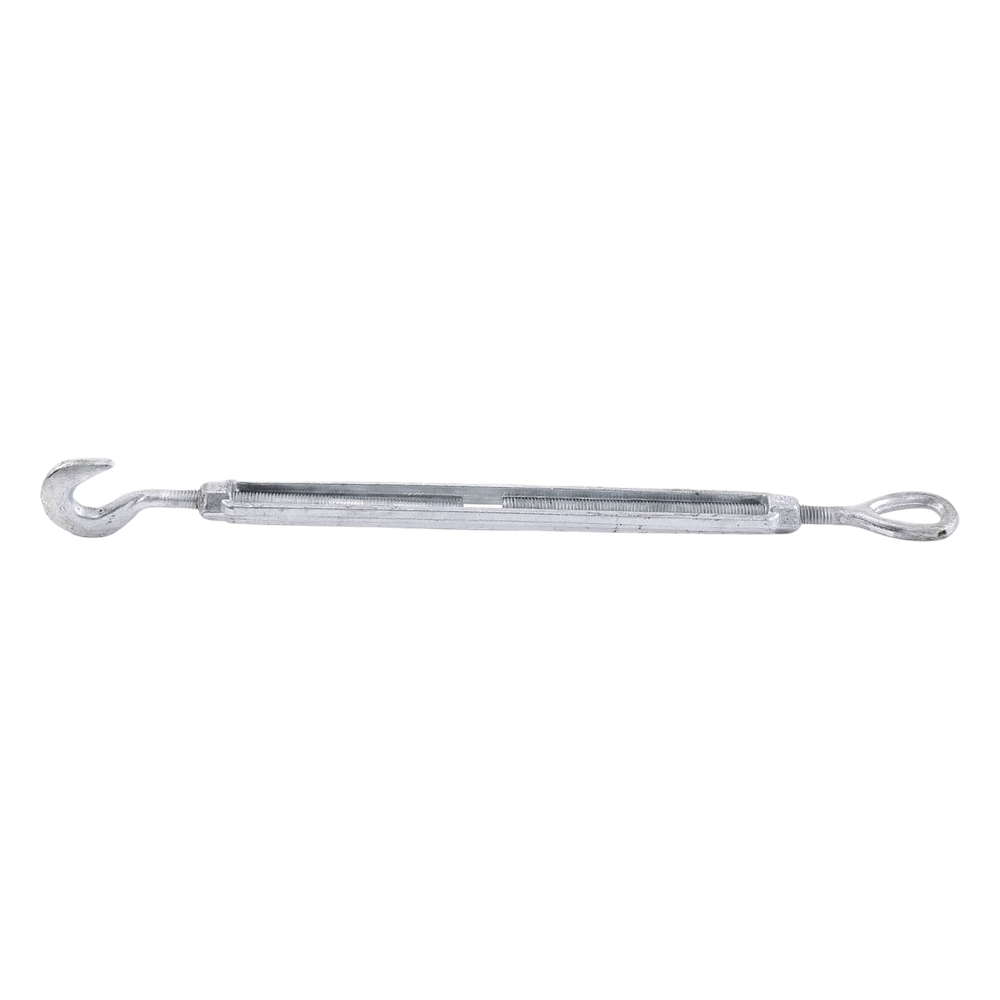 Tensor de 1/2" x 12" Acero Forjado OJO-GANCHO Galv. Inmersión en Caliente (Carga Max. 1500 lbs).