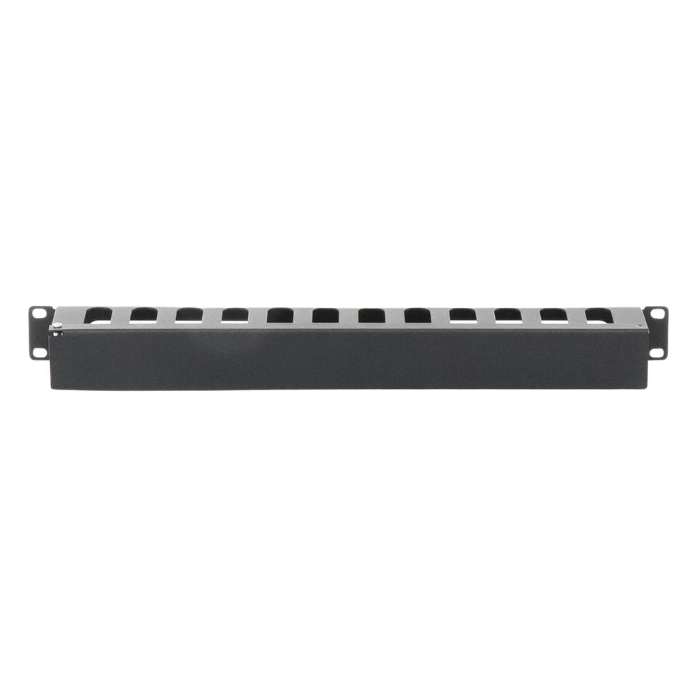 Organizador de cables horizontal de 19", 1UR
