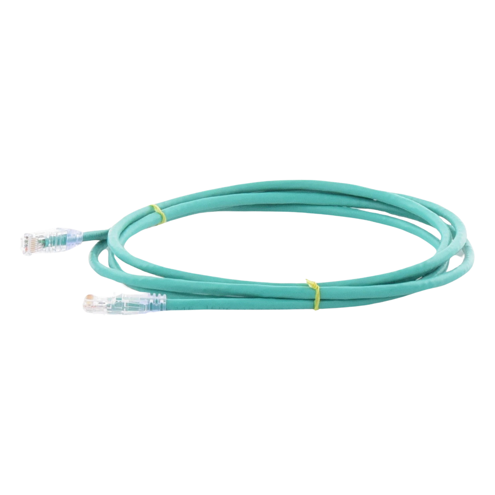 Cable de Parcheo UTP Categoría 6, con Plug Modular en Cada Extremo - 2 Metros (6.56 Pies) - Verde