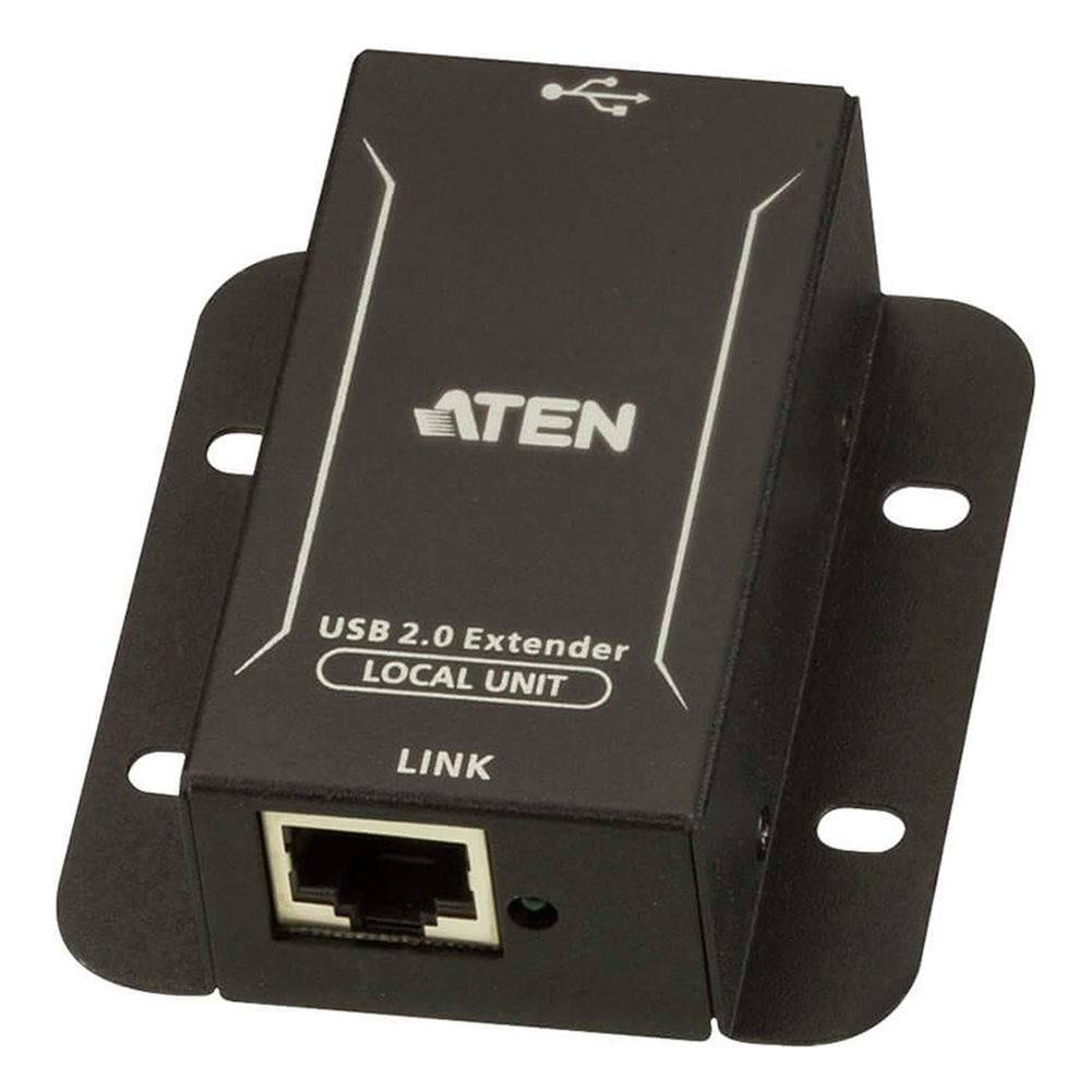 Extensor USB 2.0 |Cat 5| Hub de 4 puertos | hasta 50 metros