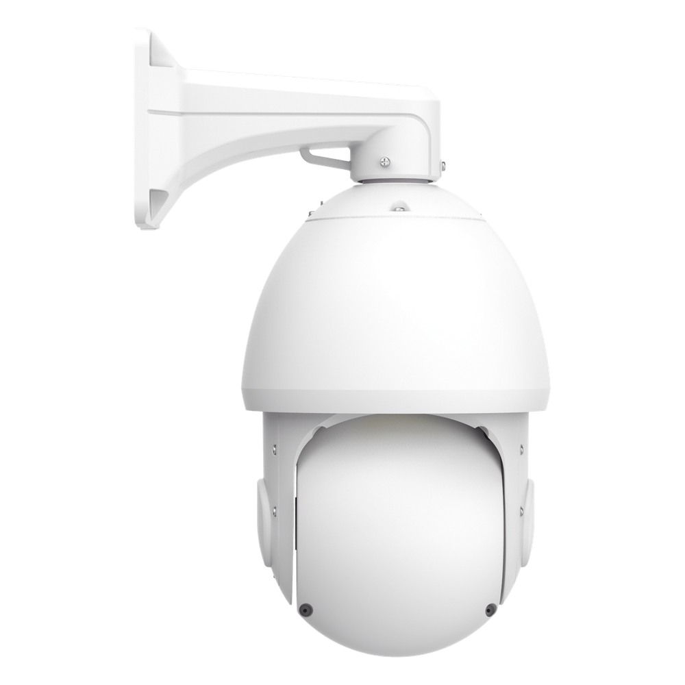 Cámara de Red Tipo Domo AI Zoom Óptico 42X / 4K HD 30fps / 140dB Super WDR / Control PTZ Inteligente / IR 300m / IP66 IK10