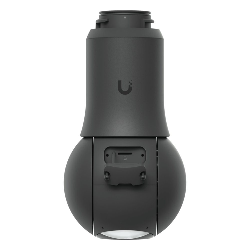 Cámara UniFi Protect G6 PTZ Color Negro, Doble Lente 4K, Zoom Híbrido 10x, Motor AI Multi-TOPS, Visión Nocturna IR 30m, Audio Bidireccional, Protección IP66, Resistencia al Vandalismo IK04