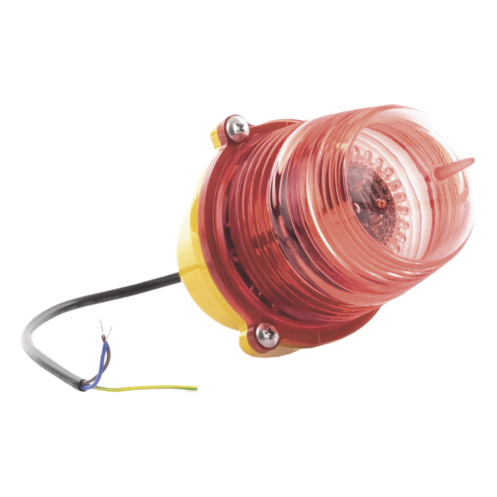 Estrobo Led de Obstrucción Color Rojo (110 Vca de Entrada) / Luz fija