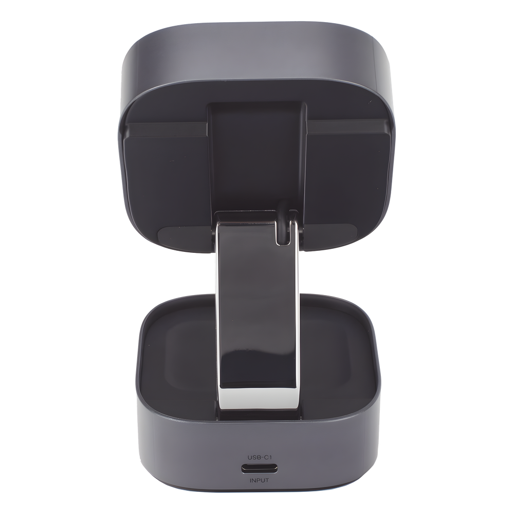 Cargador Inalámbrico 2 en 1 25W / Tecnología Magnética Qi 2 / 15W para Teléfono + 5W para Auriculares / Puerto USB-C 5W / Protecciones Múltiples / Cable USB-C Incluido