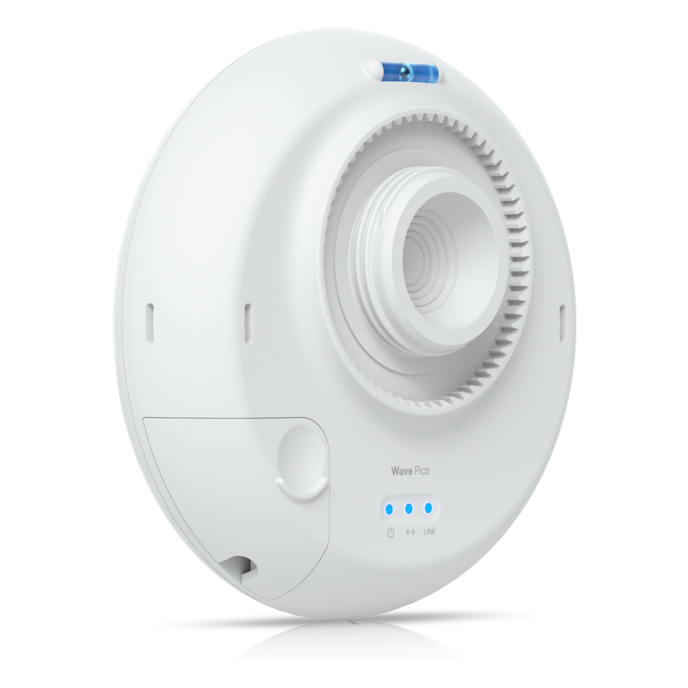 Ubiquiti UISP Wave Pico / Radio Ideal para PtP o Cliente de un PtMP en 60 GHz, 2 Gbps, Respaldo 5 GHz WiFi 6, GPS, IPX6
