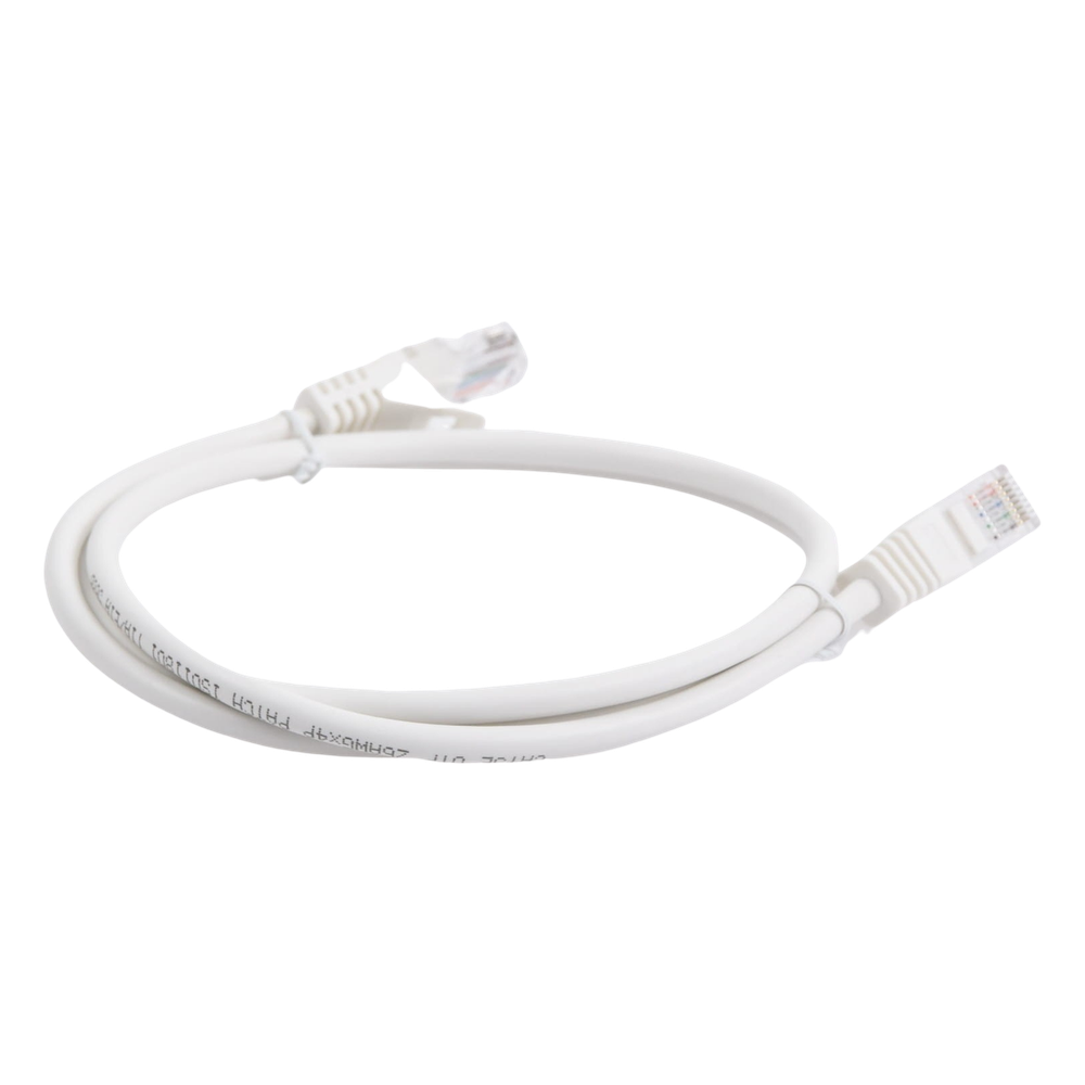 Cable de Parcheo UTP Cat5e - 1 Metro (3.28 Pies) - Blanco