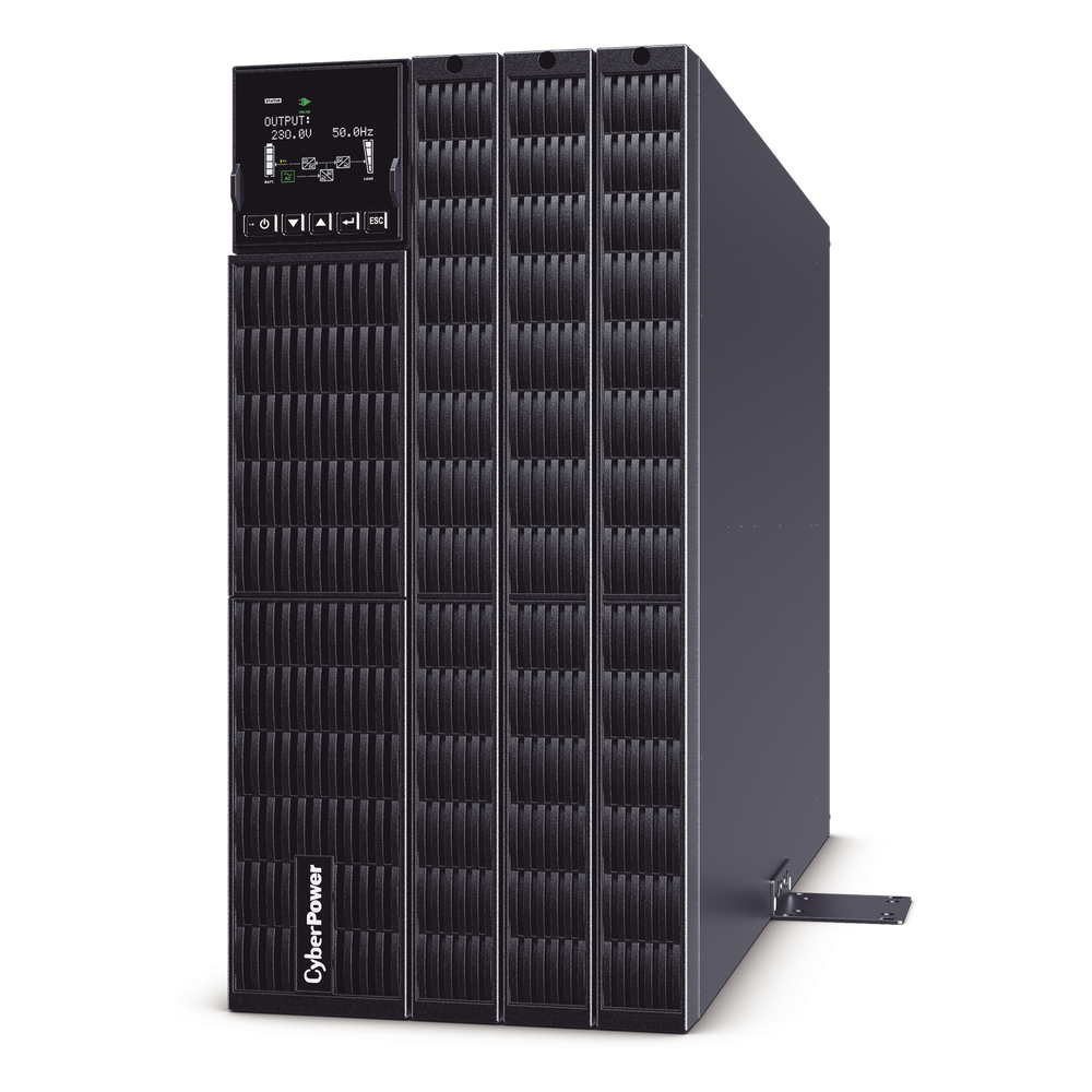 UPS de 10000 VA/10000 W, Online Doble Conversión, 200 - 240 Vac de Entrada, 200 - 240 Vac de Salida, Terminal Hardwired, Onda Senoidal Pura, Torre o Rack de 6 UR, Con 3 Tomas NEMA L6-30R