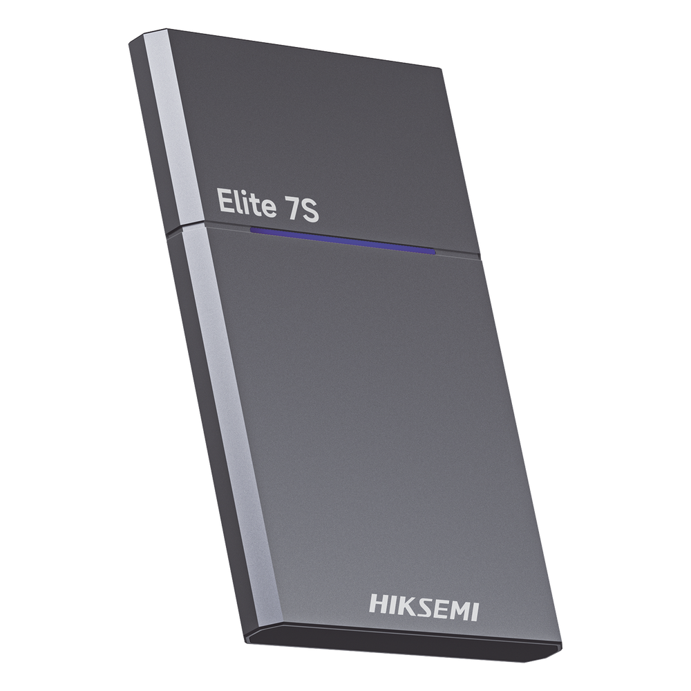 SSD Portátil HIKSEMI Elite 7S / 1TB / NVMe / 2000 MB/s / USB 3.2 Gen2x2 Tipo-C / IPX7 / Aluminio