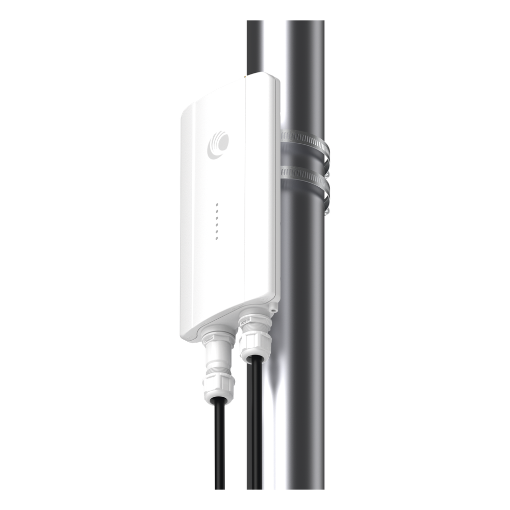 2 Gbps agregados / Estación base ePMP4600L para PTMP / Wi-Fi 6e (802.11ax) / 5725 - 7125 MHz / hasta 120 suscriptores / sincronización GPS / Ideal para soluciones PTMP / C060940A151A. Velocidad Fibra -óptica