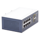 Switch Industrial Administrable Capa 2, 8 Puertos 10/100/1000T, 2 Puertos SFP 1G / 2.5 G BASE X