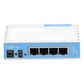 (hAP Lite) 4 Puertos Fast Ethernet y  Wi-Fi 2.4 GHz 802.11 b/g/n