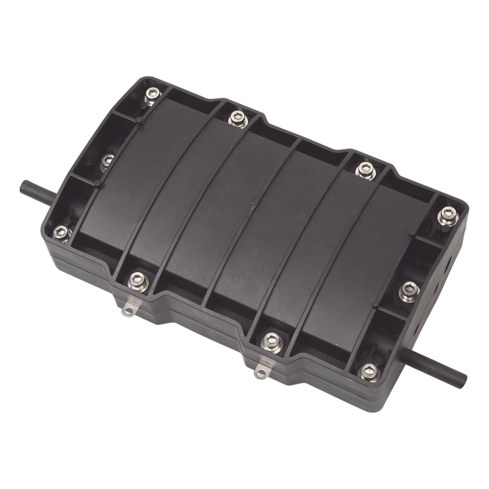 Caja de Distribución de Fibra Óptica Horizontal, hasta 48 Empalmes, Exterior IP68