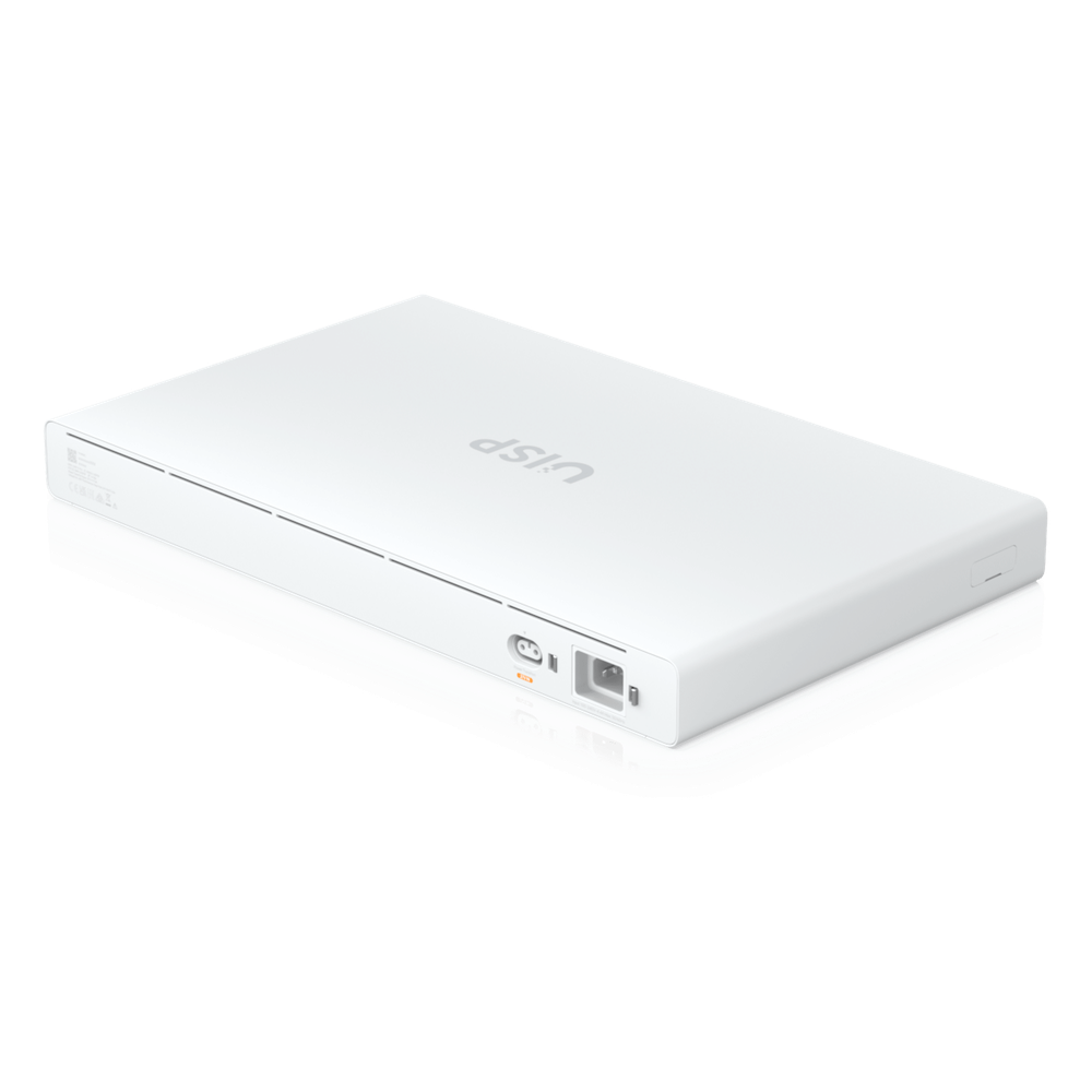 UISP Switch Pro – Switch PoE de 220 W (27 V) con 24 Puertos GbE, 16 Puertos PoE Pasivo 27 V y 4 Puertos SFP+ 10G