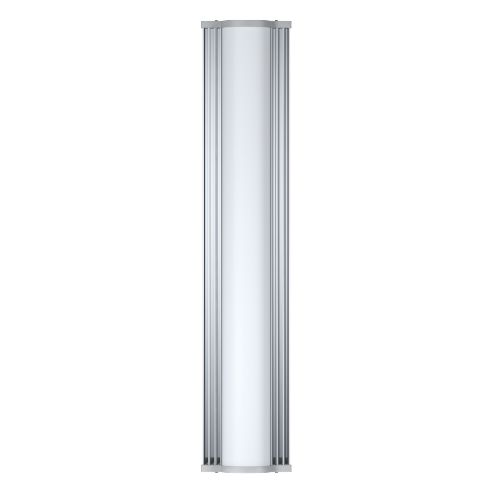 Antena sectorial de 100 grados, 20 dBi, 5150-5850 MHz , desempeño Carrier Class, integra BackShield para evitar lóbulos laterales