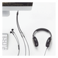 Cable Adaptador/Divisor de Audio de 3.5mm Macho a 2 Terminales de 3.5mm Hembra / 25 cm de Longitud / Cable TPE / Color Negro