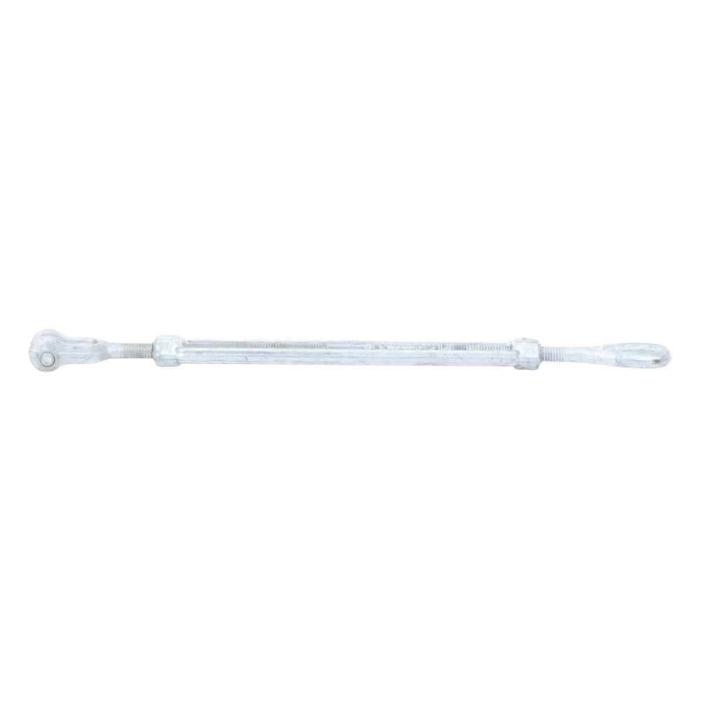 Tensor de 1/2" x 9" Acero Forjado OJO-QUIJADA Galv. Inmersión en Caliente (Carga Max. 2200 lbs).