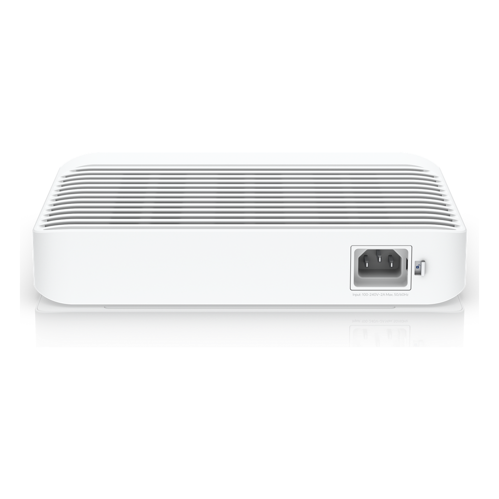 UniFi Switch Empresarial Capa 3 de 8 Puertos PoE 802.3af/at 2.5G + 2 Puertos 1/10G SFP+, 120W, Pantalla Informativa