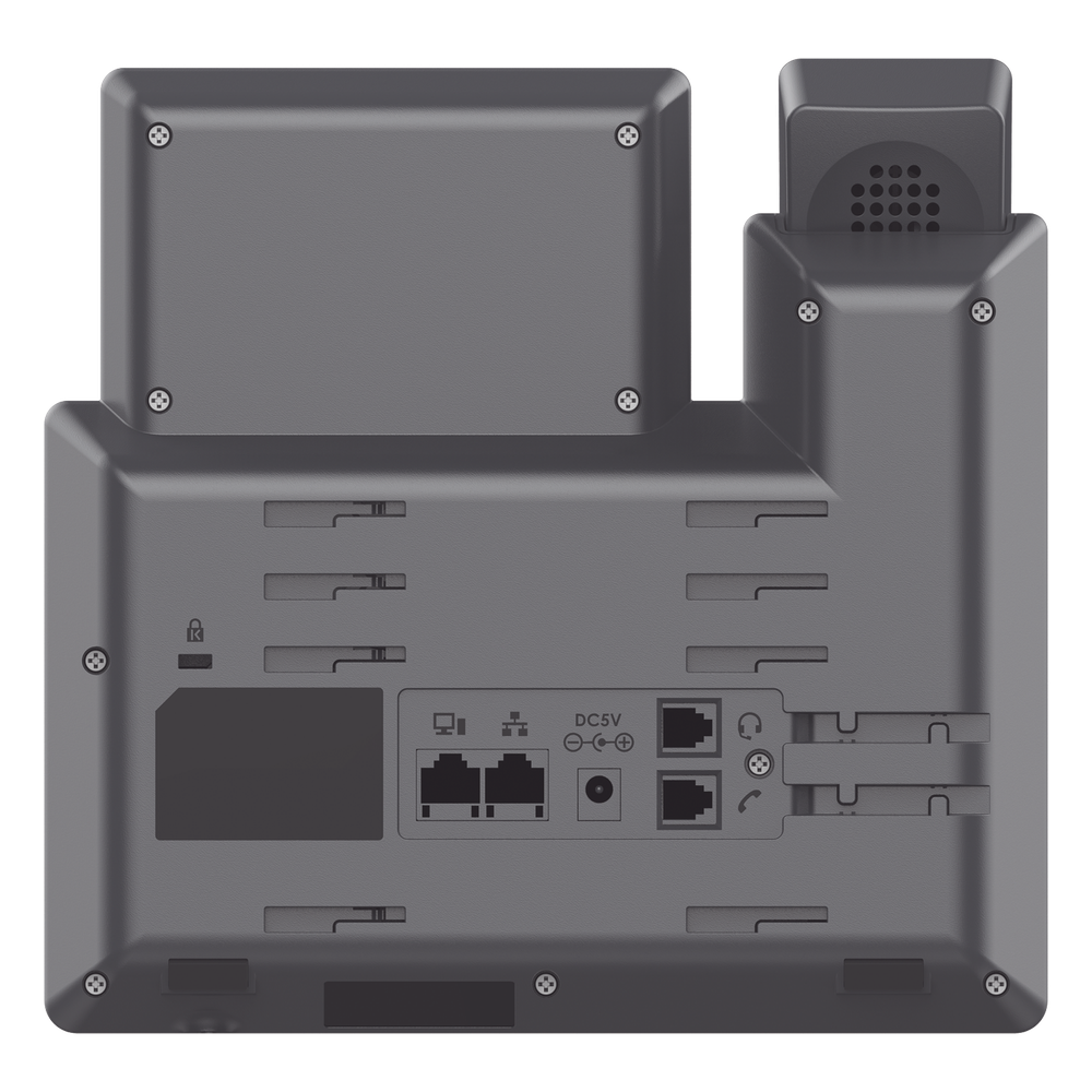 Teléfono IP Grado Operador, 3 líneas SIP con 6 cuentas, 10 botones BLF, puertos Gigabit PoE, codec Opus, IPV4/IPV6 con gestión en la nube GDMS