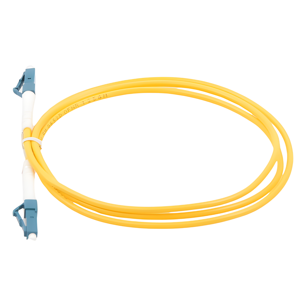 Jumper de Fibra Óptica Monomodo LC/LC Simplex de 1 Metro (3.28 Pies)