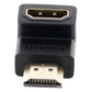 Adaptador HDMI de 90 Grados Macho a Hembra / Hacia Abajo / HDMI 2.0 4K@60Hz / Proporciona Flexibilidad Sin Doblar los Cables HDMI
