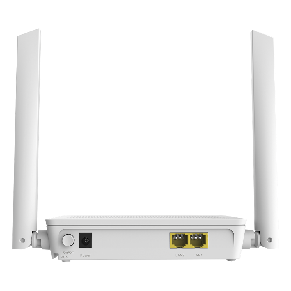 ONT GPON HUAWEI OptiXstar WiFi doble banda (2.4/5 GHz), 2 puertos LAN GE, conector SC/APC, hasta 867 Mbps