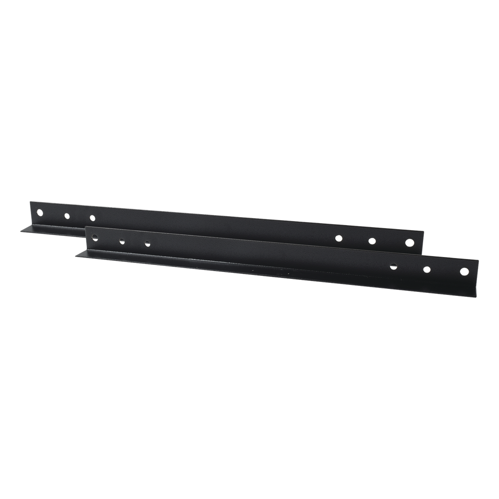 Rack de 2 Postes, Estándar 19", 45 Unidades, Fabricado en Acero, Base "L" para Anclar a Piso.