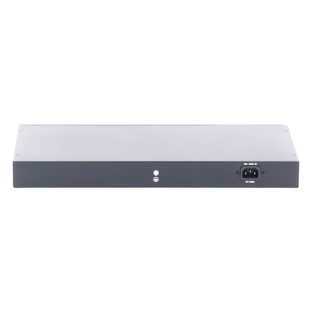 Switch Gigabit PoE+ / Administrable / 24 Puertos 1000 Mbps PoE+ / 4 Puertos 1000 Mbps + 4 Puertos SFP de Uplink / 370 Watts / Soporta IGMP
