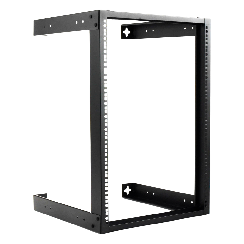 Rack Abierto de montaje en Pared, de 19in, 16 unidades de rack