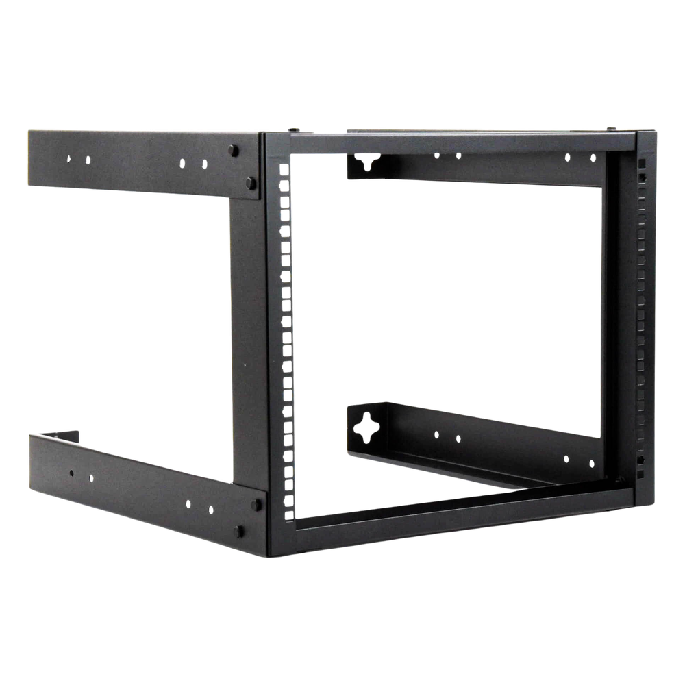 Rack Abierto de montaje en Pared, de 19in, 8 Unidades de rack