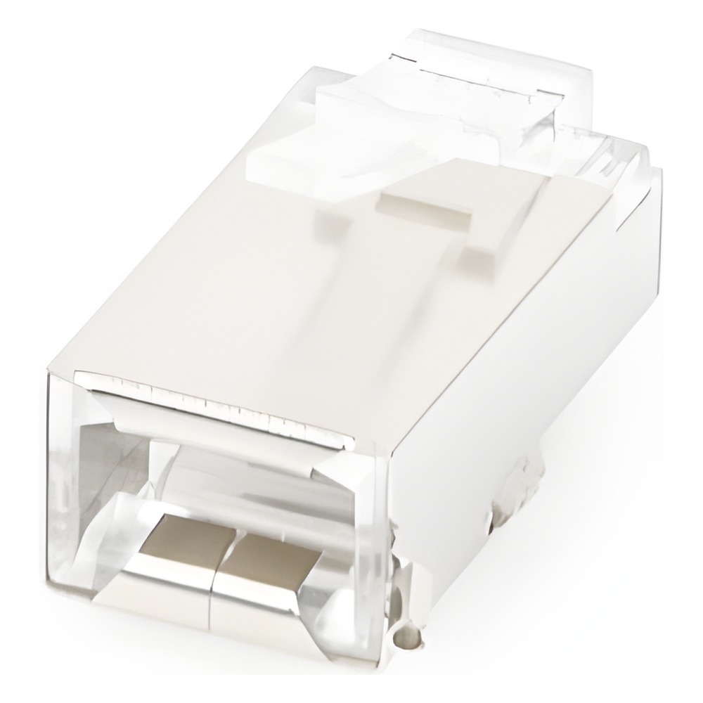 Conector RJ45 para Cable FTP/STP Categoría 5E - Blindado con Pin a Tierra
