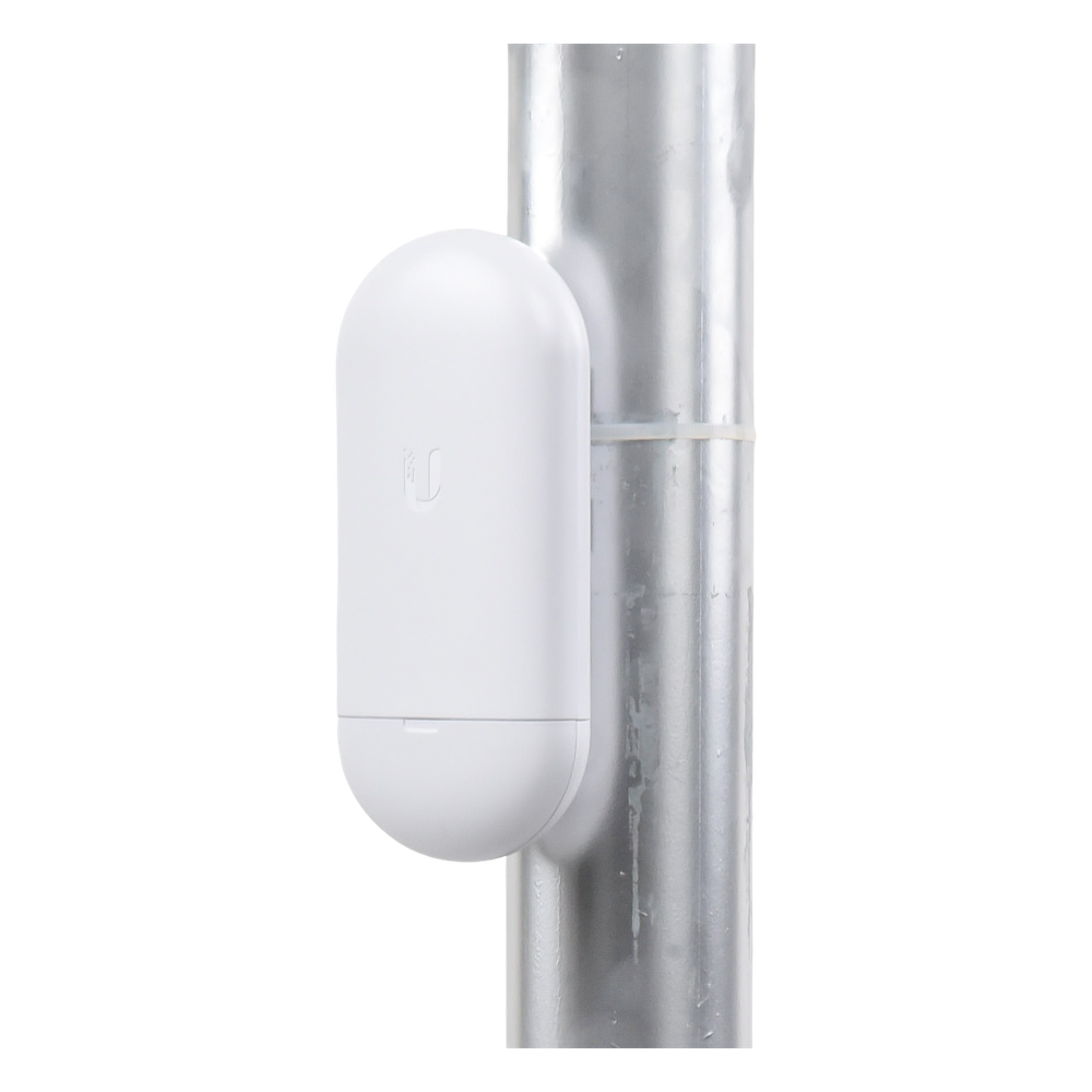 NanoStation airMAX Loco5AC CPE hasta 450 Mbps, 5 GHz (5150 - 5875 MHz), con antena integrada de 13 dBi, no incluye adaptador PoE