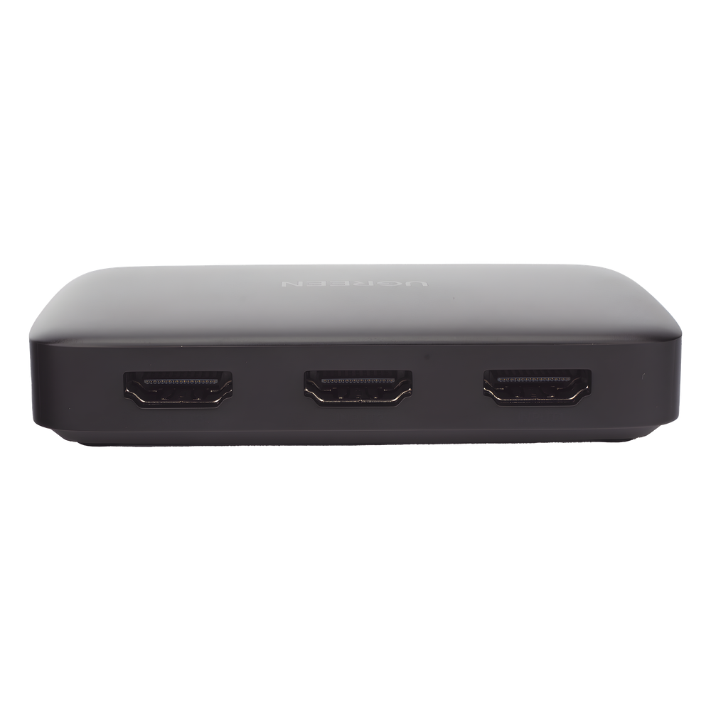 Conmutador HDMI (Switch) 4K@30Hz | 3 Entradas a 1 Salida | 3D | Transmisión Estable | Incluye Control Remoto | Receptor de Infrarrojos | Indicador LED | Chip Inteligente | Incluye Cable Micro USB para Alimentación.
