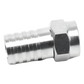 Conector F Macho, Plegable de Doble Blindaje para cable RG-59, Cuerpo de Bronce Niquelado.