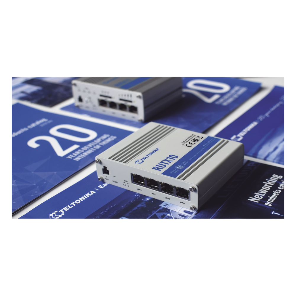 Router Industrial WiFi 5 VPN / 802.11ac Dual Band / 4 Puertos Gigabit / Quad-Core / PoE / -40°C a 75°C